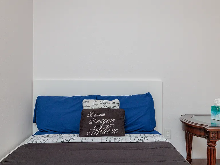 Bedroom #3 with queen size bed.