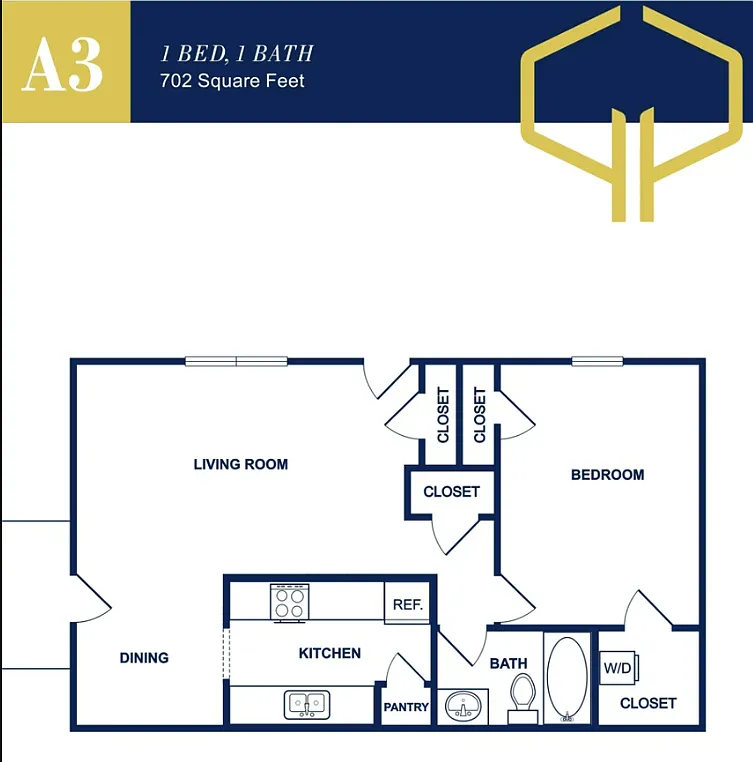 Floor plan The 702