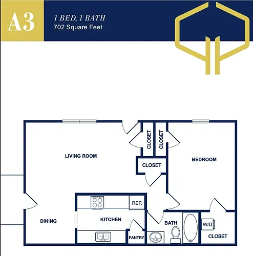 Floor plan The 702