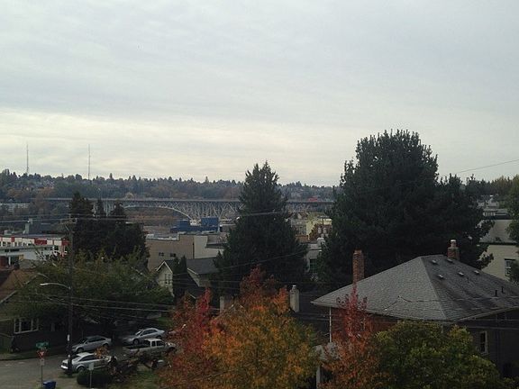 View of Fremont and the Aurora Bridge