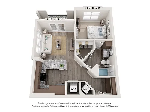 Floor plan The Willow