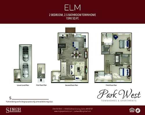 Floor plan Elm