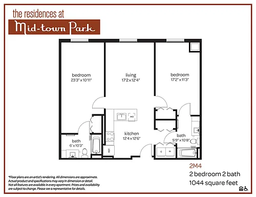 Floor plan 2M4