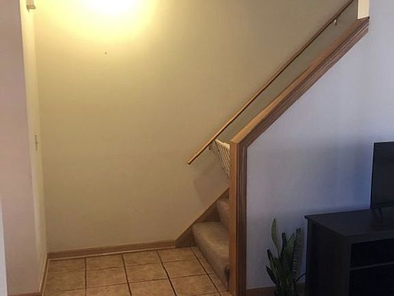 Foyer to stairs 