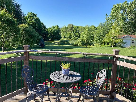 Beautiful, private backyard.