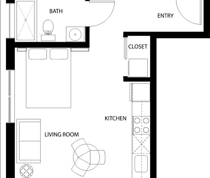 1170 Barclay St #3 — Photo 2