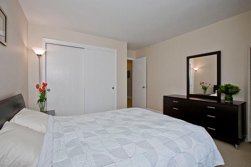 Giant eight-foot long closet.