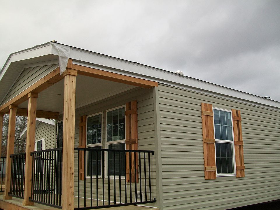 Front and side of home
