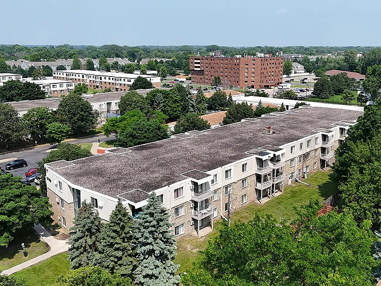 The Fountains Apartments From Above
