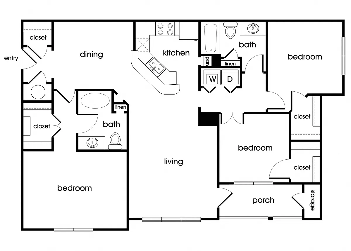 Floor plan C1