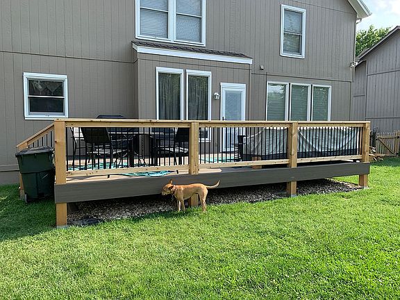 Expansive 12x22 deck