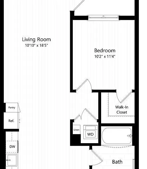 2-A1a floor plan The Charlie Mar Vista