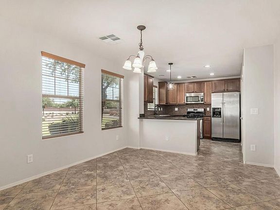 Dining and kitchen