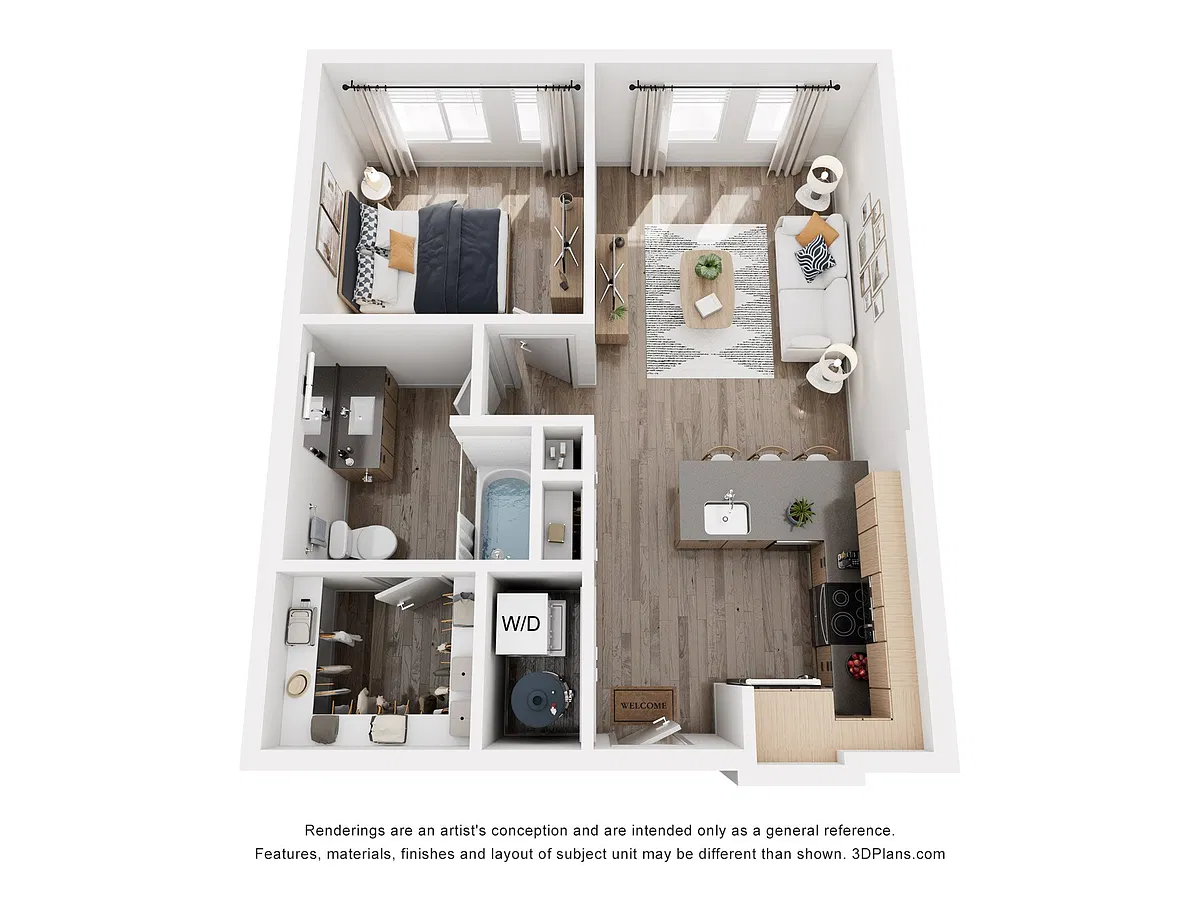 Floor plan A1