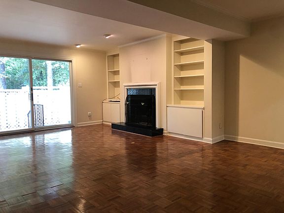 Dining and living area w/fireplace