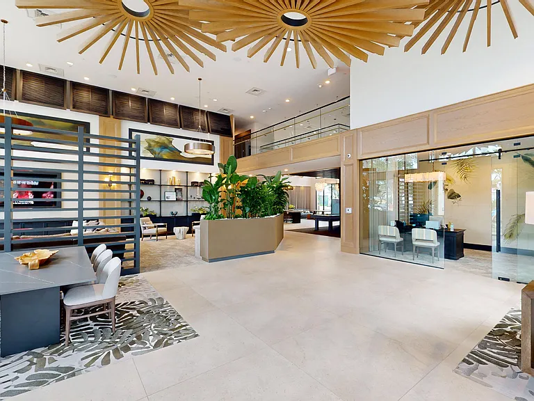 Clubhouse with leasing office