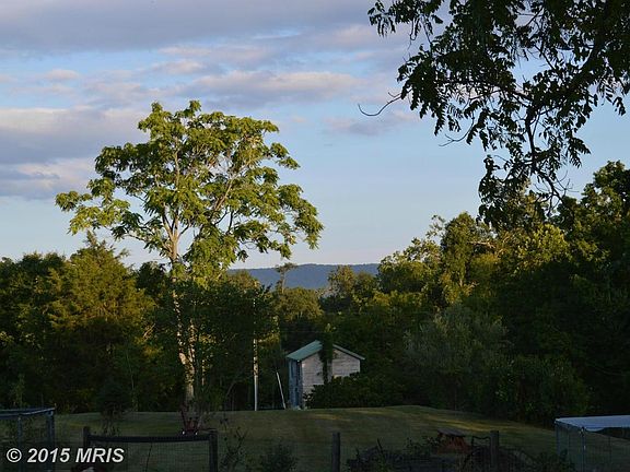 View from the hillside