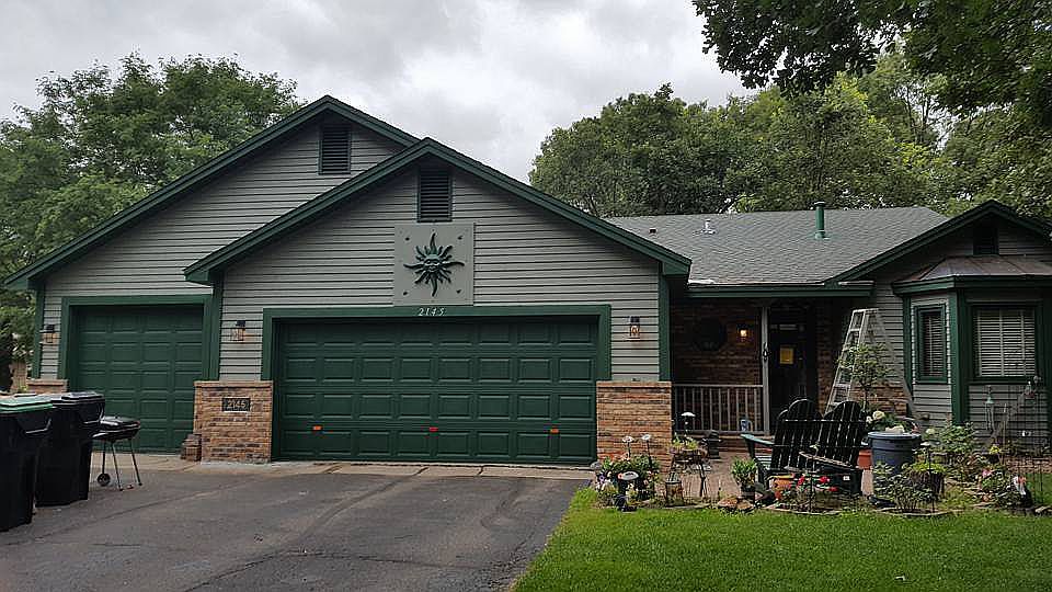 Front, cement drive added