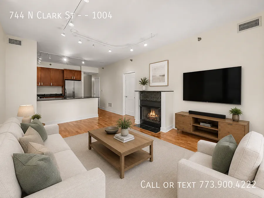 2 Bed 2 Bath Bright Corner Penthouse with Private Balcony & City Views — Photo 3