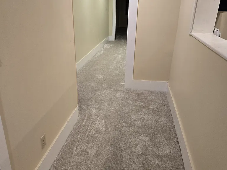 Hallway to 3 bedrooms