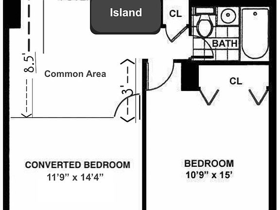 2nd image of 333 E 34th St APT 7F
