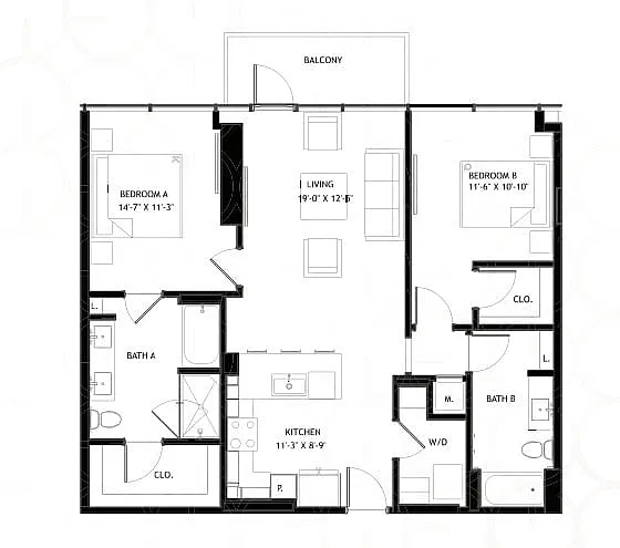 Floor plan B35