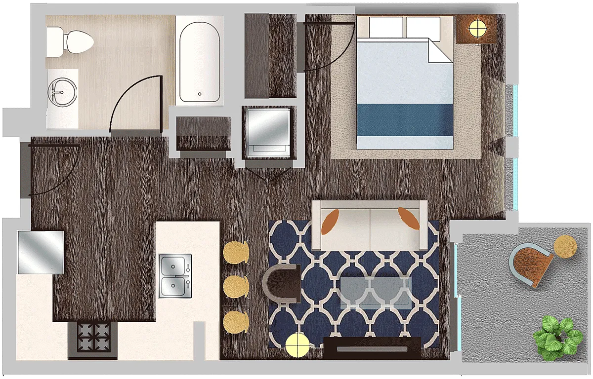 Floor plan A12