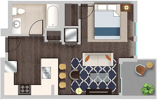 Floor plan A12