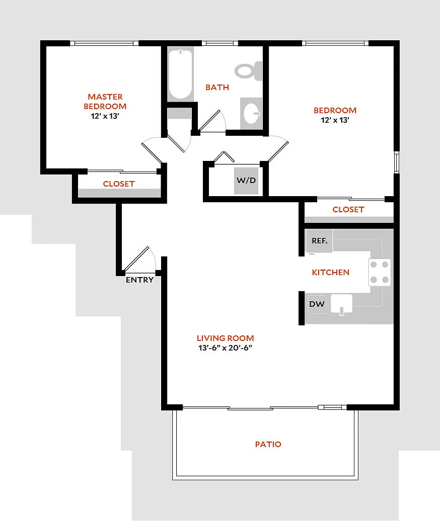Floor plan Plan 2A
