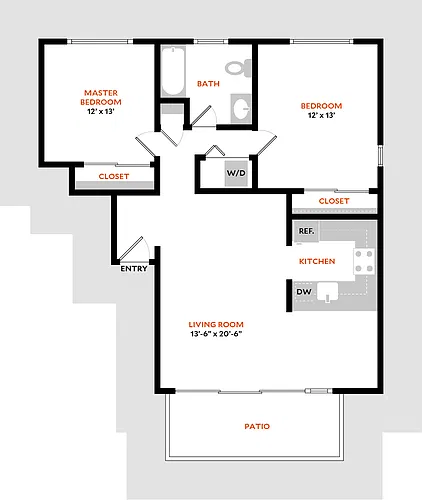 Floor plan Plan 2A