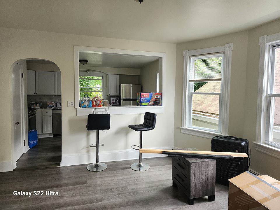 View of Eat-In Kitchen and Living Room