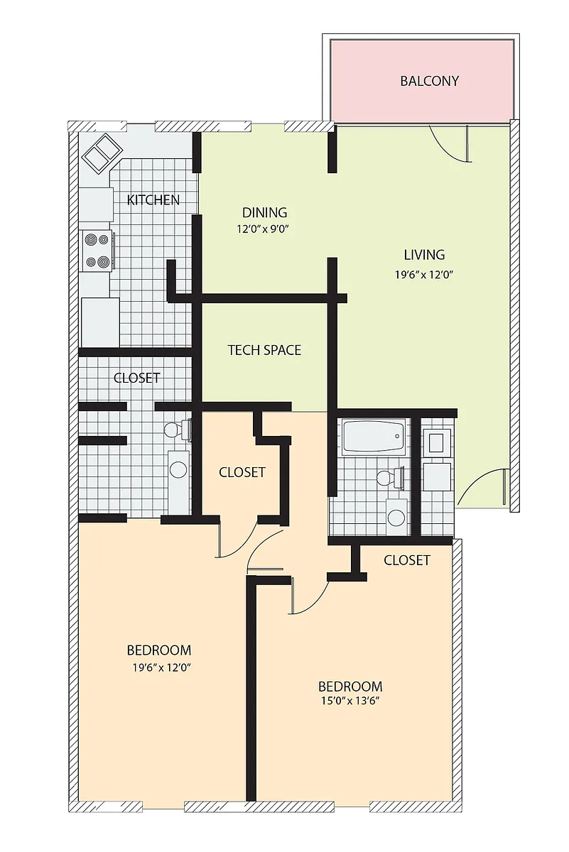 Floor plan Driscoll