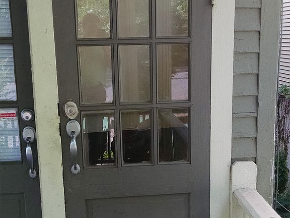 1 of 2 entry points into the unit