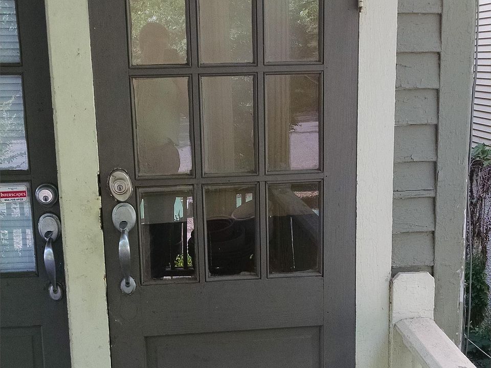 1 of 2 entry points into the unit