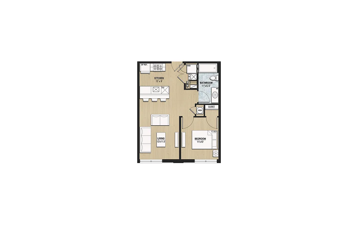 Floor plan 205-505