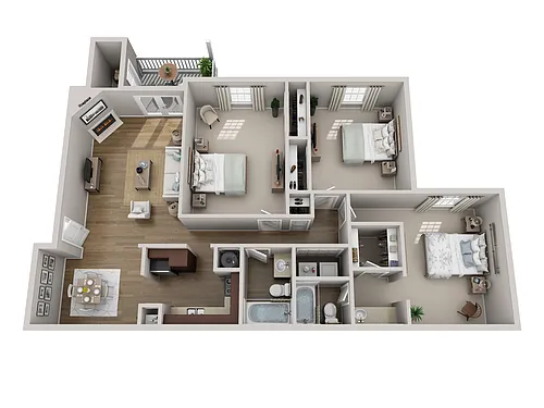 Floor plan The Montgomery Villa