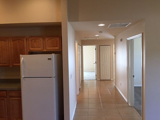 hall from kitchen