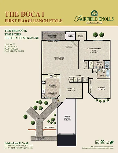 Floor plan The Boca I