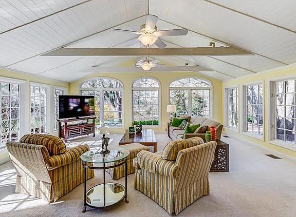 The Sun Room is certainly a highlight of the living areas in this home.  ...A Bright and Spacious room, perfect for entertaining or just family relaxation.