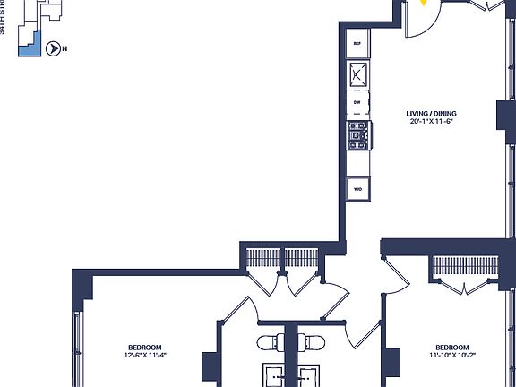 2nd image of 509 3rd Ave #24E