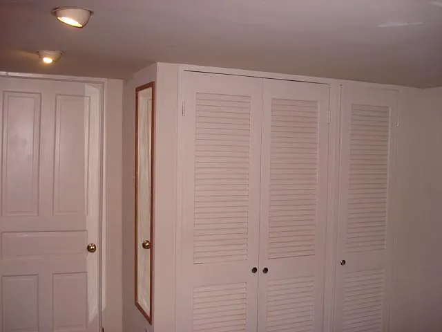 Bedroom closet. Door to hallway.