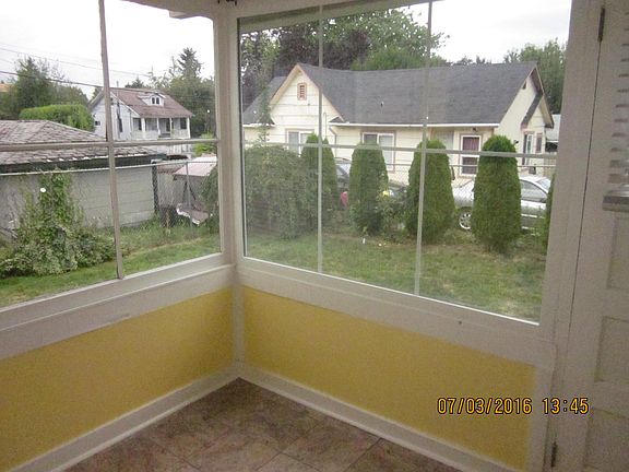 Sun Room off kitchen facing fenced back yard