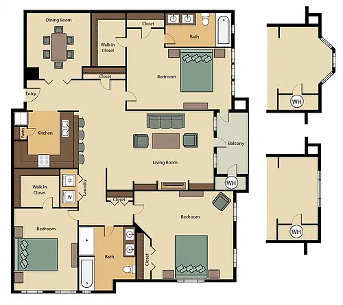 Floor plan Tuxedo