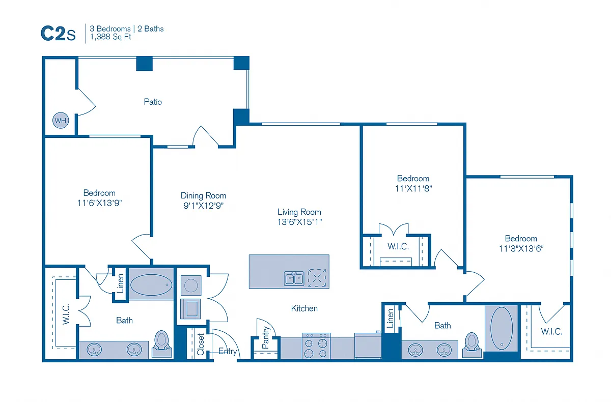 Floor plan C2S