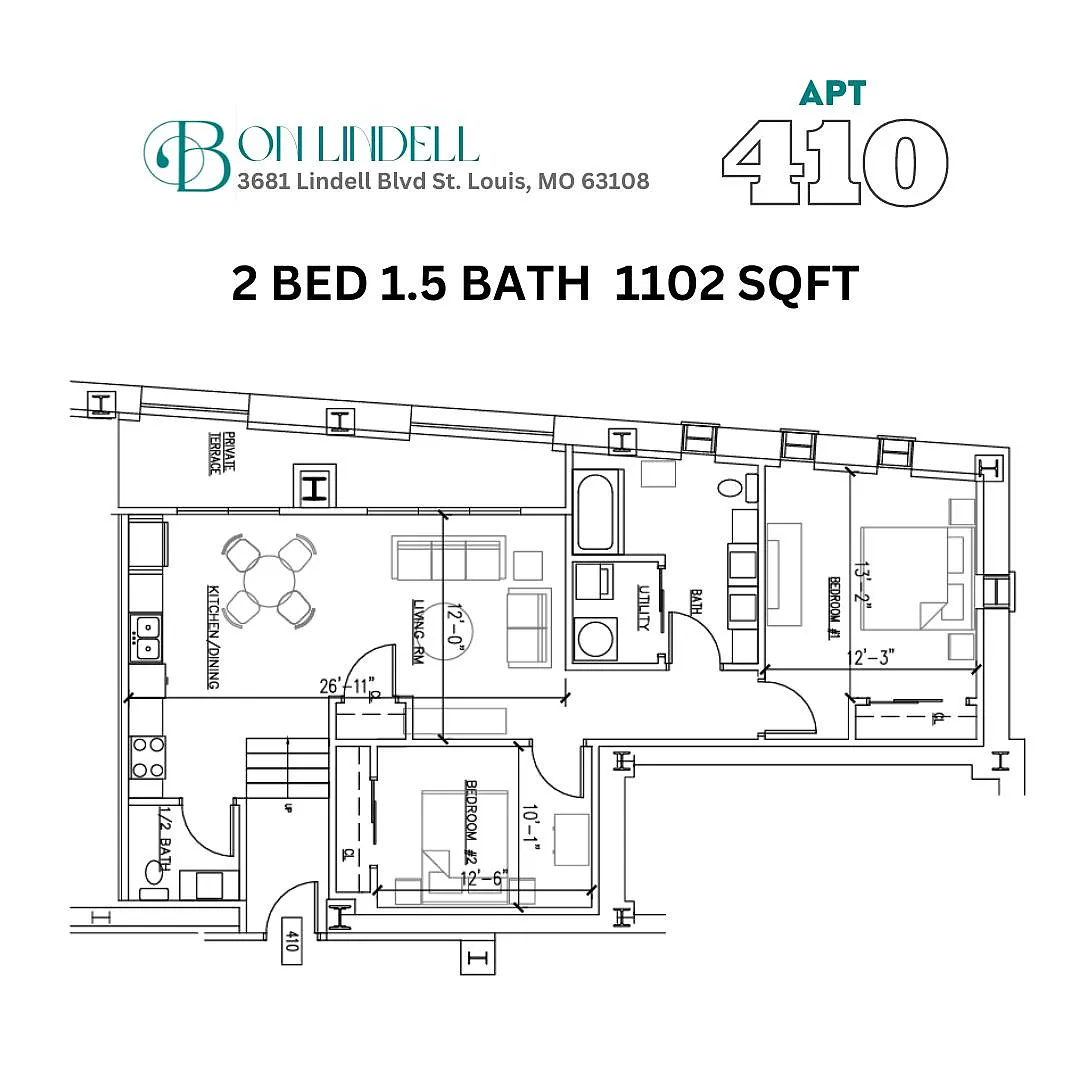 Floor plan 410