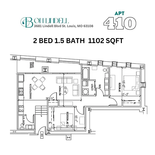 Floor plan 410