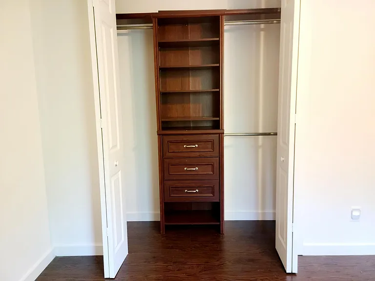 Upstairs bedroom closet