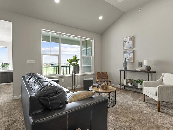 Living Room - Not Actual Home Finishes Will Vary