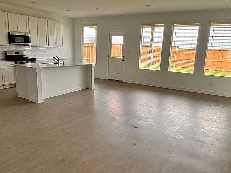 Kitchen + family room