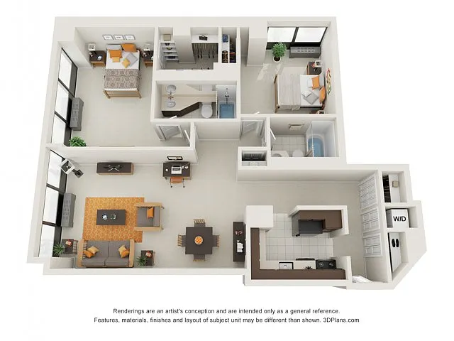 Floor plan The Jefferson